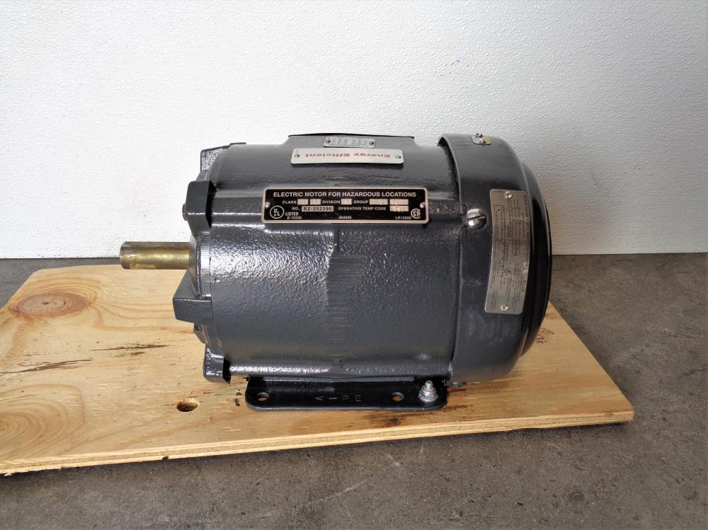 US Motors 1HP Electric Motor, 3-Phase, 1740RPM, Cat# X1E2B, Model# AB92